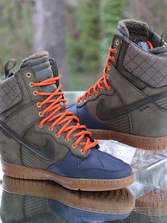 Nike Dunk Sky Hi Sneakerboot 2.0 Dark Loden - Picture 7 of 13